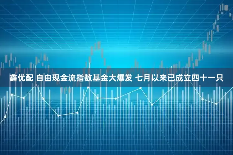 鑫优配 自由现金流指数基金大爆发 七月以来已成立四十一只
