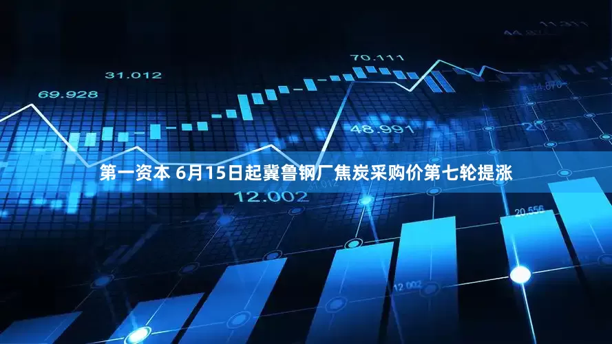 第一资本 6月15日起冀鲁钢厂焦炭采购价第七轮提涨
